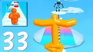 Tall Man Run Gameplay Walkthrough Level 1-33 | No Commentary