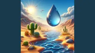 Wet Raindrop, Dry Desert