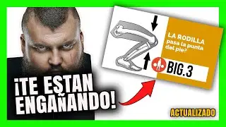 ⛔Esto es lo que sucede💥 si la rodilla PASA la punta del pie [SENTADILLA].