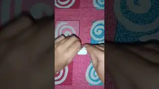 paper folding #experiment#crafterArtkaur#viral #trending #shorts