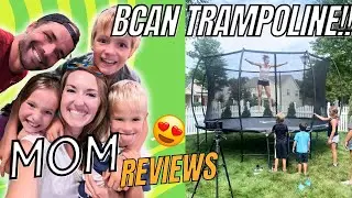 Review of BCAN Trampoline |  Lets Install and JUMP!! | Amazon Finds!!