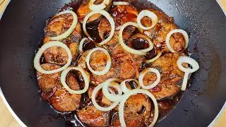 Easy Tuna Steak recipe (Tambakol Steak)