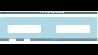 Voice Based GPT