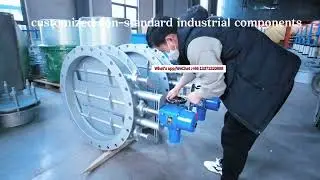 Butterfly Damper Air Damper for HVAC systems for boiler rooms customized solution