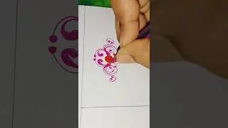 kolka design with pen #shorts #viral