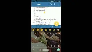 Tkinter GUI simple project on android | color page | Hello World application | Pydroid series(HINDI)