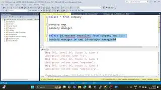 SQL Server Self Join. Session 29