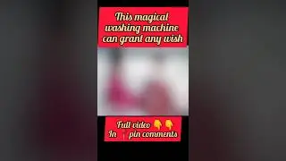 This magical Washing Machine Can Grant Any Wish | SMD THOUSIF