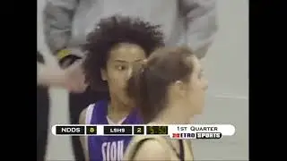 Greatest Comeback in Missouri Class 5 Girl's Sectional Basketball   2005 Lee's Summit vs Sion