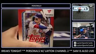 3 Boxes Of 2025 Topps Update Baseball Fanatics Value For Matthew A