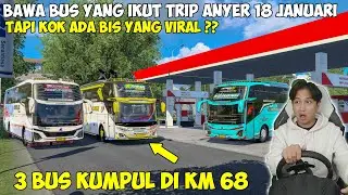 BAWA BUS YANG IKUT ROMBONGAN ANYER 18 JANUARI !! TAPI KOK ADA YANG VIRAL YA