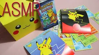 ASMR Abrindo Cartas de Pok&eacute;mon 🌟 ASMR Relax Crinkles and Cards Sounds