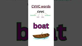 CVVC words shorts #kidspride