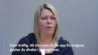 Indusert sputum - Norsk
