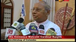 The Archbishop of Colombo His Eminence Malcolm Cardinal Ranjith spoke about the current economy