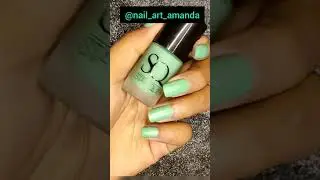 stay Quikry shade no - 1071 matte nail polish ft nail art amanda