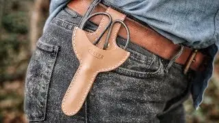 Making a Leather Scissor Holster