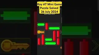 Key #7 Mini Game 26 July 2004 I Hamster Kombat Mini Game Puzzle Solved #hamsterkombat