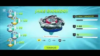Cobalt Dragoon Road to Level 2 BEYBLADE X app