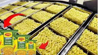 Inside Maggi Noodles Factory |How Instant Noodles Are Made