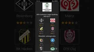 UEFA Conference League Qualifying Predictions for 2025-08-21Previews and Simulation Part 1