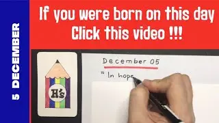 5 December 2021 | AMAZING BIRTHDAY QUOTE VIDEO | BEST BIRTHDAY WISHES | HAPPY BIRTHDAY