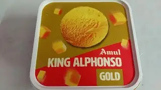 Amul KING ALPHONSO GOLD Icecream🥭 | Very creamy and yummy ice cream | 