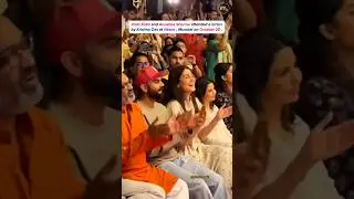 Virat & Anushka Attended a Kirtan by Krishna Das at Nesco , Mumbai on October 20 .😍 #viratkohli
