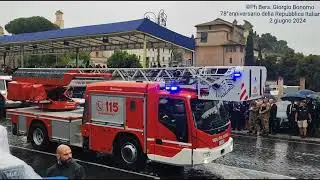 Mezzi della Polizia di Stato,della Polizia Penitenziaria e Vigili del Fuoco. I Reparti a cavallo