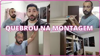 TENTAMOS MONTAR NOSSO GUARDA ROUPA