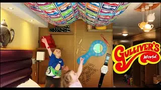 Jenson and Amelia's overnight stop at Gulliver's World Hotel