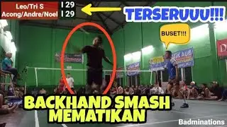 PECAH‼️TRI SUGIARTO/LEONARDO THAN (EX PMS SOLO) VS ACONG/ANDRE NOEL | TARKAM SOLO 2021