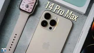 iPhone 14 Pro Max Gold Unboxing & First Impressions: The Beast Lives On!
