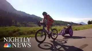 Mother-Daughter Team Make History At Ironman Competition | NBC Nightly News
