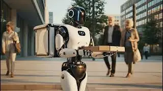 Pizza delivery by robot