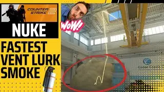 CS2 Nuke | This Vent Lurk Smoke Redefines The Meta (ft. STYKO)