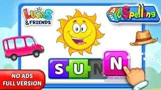 ABC Spelling Fun! 🎈 Learn English Words for Kids - Preschool Learning Video #kidslearning #cartoon  