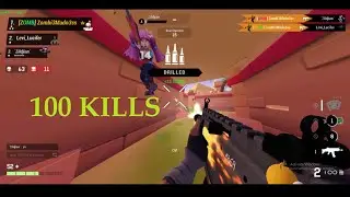 100 Kills in venge.io Unlimited time glitch || Zombi3Madn3ss
