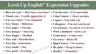 Улучшение выражений по программе Level-Up English | Вопросы и ответы WQ | Базовый и продвинутый с...
