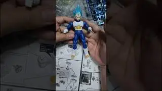Dragonball Super Super Saiyan God Vegeta Bandai Plastic Kit Figure-Rise Action Figure