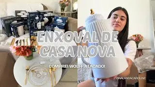 ENXOVAL DE CASA NOVA, do zero! Itens da Wolff em atacado. ✨🏠🤎