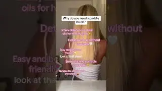 5 Reasons Why You Need a Paddle Brush🌸