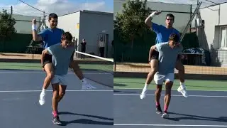 Australian Open 2026 - After his split with Ferrero, Carlos Alcaraz is training with an Italian