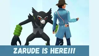 Mythical Pokemon Zarude is Here! 😎😎😎 #pokemongo #pokemon