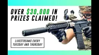 WE BACK FOR MORE WINNING!!! | AIRSOFT GIVEAWAY! | Airsoft GI Live Stream w/ Isaias