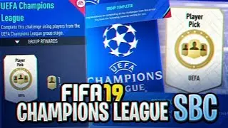 UEFA CHAMPIONS LEAGUE MARQUEE MATCHUPS | FIFA 19 SBC SOLUTION