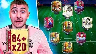 84+ x20 Packs Decides My FIFA 23 Team!