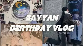 🐶 250223 자얀 생일카페 브이로그 | XODIAC(소디엑) | ZAYYAN HAPPY BIRTHDAY | 자얀 생일 | 카페운영브이로그