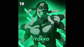 Top 32 Strongest Demon Slayer Charaters upgraded #anime #demonslayer #tanjiro #zoro #zorolost #fyp