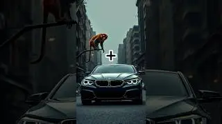 Amazing Animal and BMW Fusions: Mind-Blowing Hybrids That Will Amaze You! 🧬🤯 #shorts  #hybrid